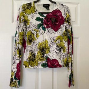 Karen Kane Floral Cardigan